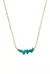 Choker Cascalho Howlita Turquesa Natural