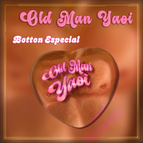 Old Man Yaoi Botton Coração