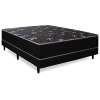 Cama Box Casal Conjugada Ortopédico Preta premium