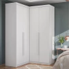 Guarda-Roupa de Canto 4 Portas 4 Gavetas Tuim