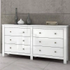Cômoda Maggiore 6 Gavetas Horizontal Branco