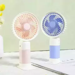Ventilador mini turbo con soporte para celular - comprar online