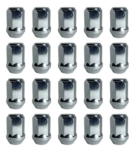 Jogo De Porcas Kombi Cromadas Roda Esportiva Liga Leve 20 Un