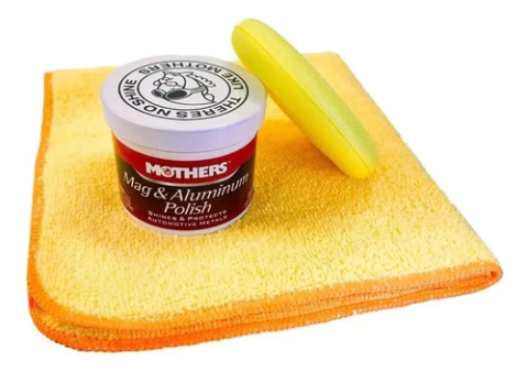 Polidor De Metais Mag Aluminum Polish 141g M Fibra + Aplicad