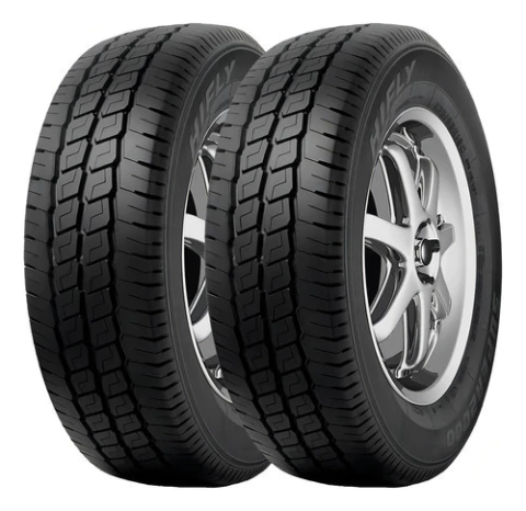 Kit 2 Pneus Hifly 185r14 Kombi 8 Lonas 102/100r Aro 14 Carga
