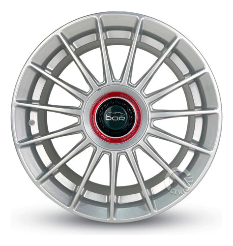 Jogo De Rodas Aro 17 5x100 Sunline Oz Polo Fox Virtus Golf Cor Prata