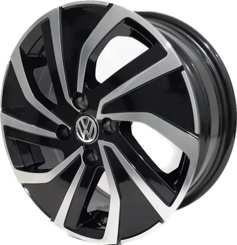 Jogo De Rodas Aro 15 Vw Polo Track 2023 Furação 4x100 S44
