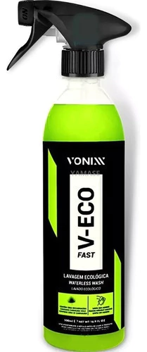 Produto Para Lavar Carro E Moto À Seco V-eco Fast Vonixx