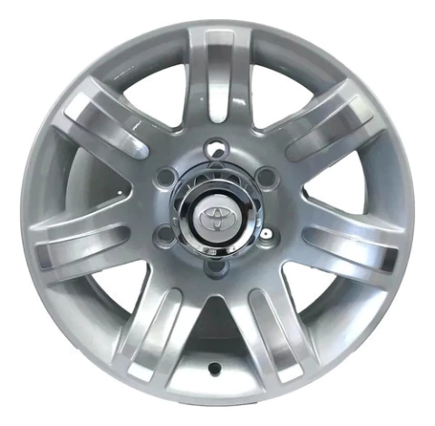 4 Rodas Scorro S236 Aro 16 6x139 Hilux S10 Ranger L200 Cor Prata Diamantado