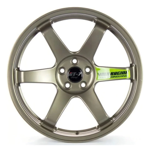 4 Rodas Gt7 Te37 Aro 18x8 5x112 5x114 Concava Racing Civic Cor Bronze