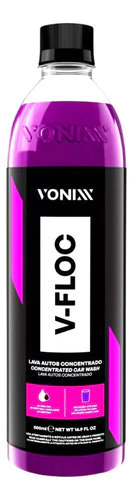 Shampoo Automotivo Neutro Concentrado V-floc 500ml Vonixx