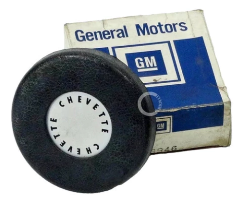 Botão Buzina Chevette Tubarão 73-77 Original Gm Friso Largo