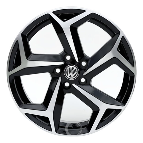 Jogo De Rodas Aro 17x7 5x100 Polo Fox T-cross Kr S23 + Bicos