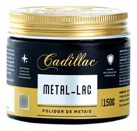 Polidor De Metais Cromados Metal-lac 150g Cadillac