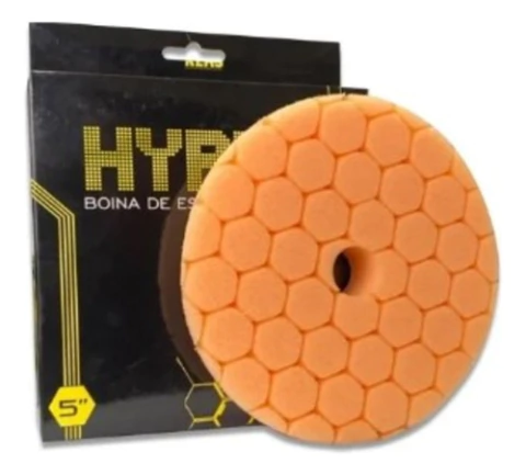 Boina De Espuma Laranja Média Refino Hyper 5 Kers