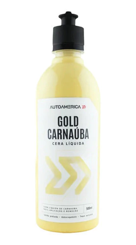 Cera De Carnaúba Líquida Gold Autoamerica 300ml