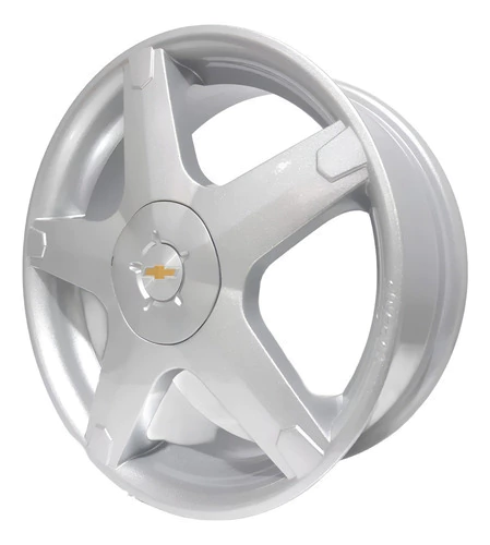 Roda Volcano Axxis Aro 17 Esportivas + Bicos Cor Prata