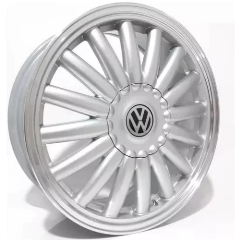 Jogo Roda Aro 17 Bananinha 4x100 Vw Gol Parati + Brindes