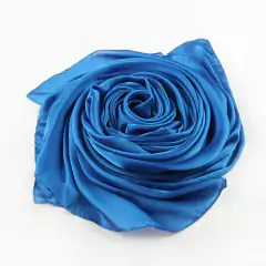 Echarpe Toque de Seda Lisa 180x90cm - Azul Celeste - comprar online