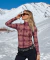 REMERA SLIM TARTAN ROSA