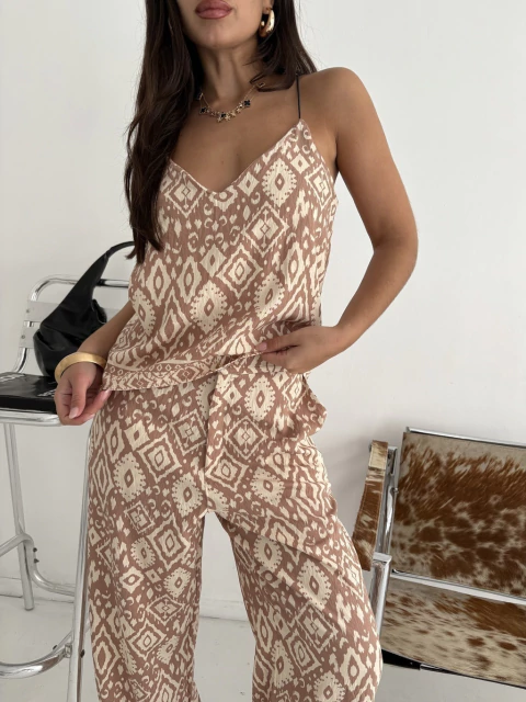 Blusa Fluor Estampada (Tp1773)