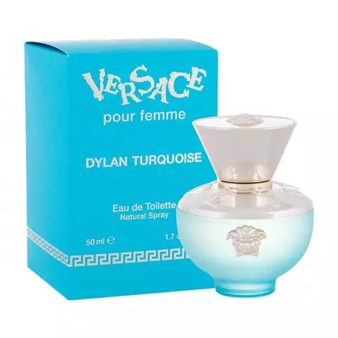 VERSACE DYLAN TURQUOISE FEMININO EAU DE TOILETTE 50ML