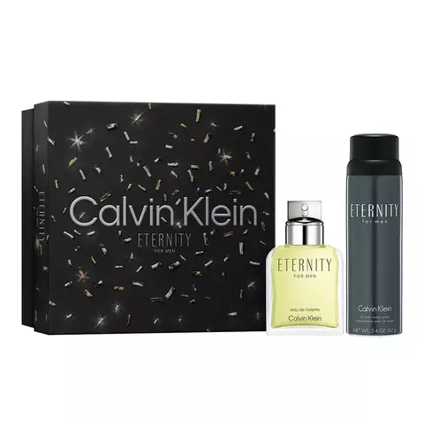 CALVIN KLEIN ETERNITY FOR MEN MASCULINO KIT (EAU DE TOILETTE 100ML + DESODORANTE 150ML) - comprar online