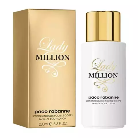 RABANNE LADY MILLION FEMININO LOÇÃO CORPORAL 200ML - comprar online