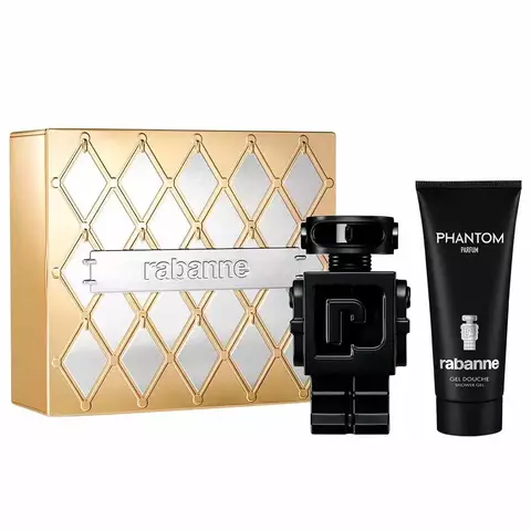 RABANNE PHANTOM PARFUM MASCULINO KIT (PARFUM 100ML + GEL DE BANHO 100ML) - comprar online