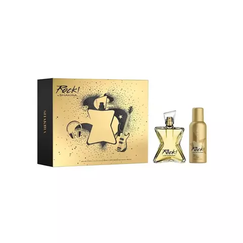 ROCK BY SHAKIRA FEMININO KIT (EAU DE TOILETTE 80ML + DESODORANTE 150ML) - comprar online