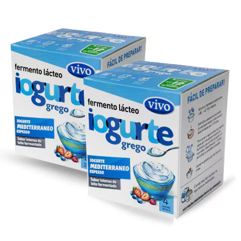 Fermento Lácteo Iogurte Grego VIVO (2 Unidades)