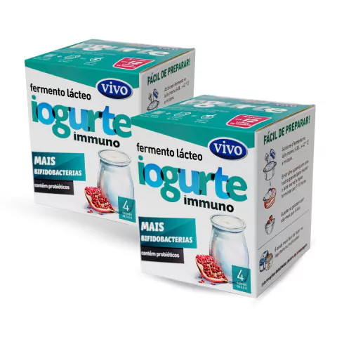 Fermento Lácteo Iogurte Immuno VIVO (2 Unidades)