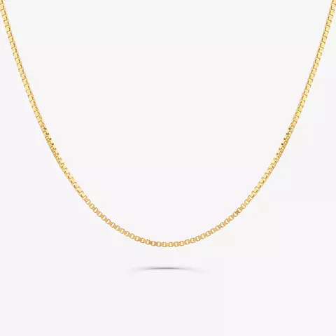 Corrente veneziana 45cm - C 01 - Banhado a ouro18k 117960 - comprar online