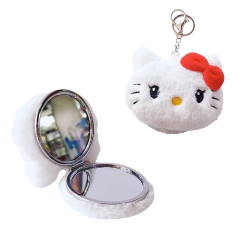 Espejo de cartera de personajes de Sanrio