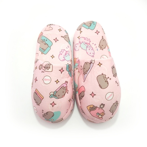 Pantuflas Pusheen con suela