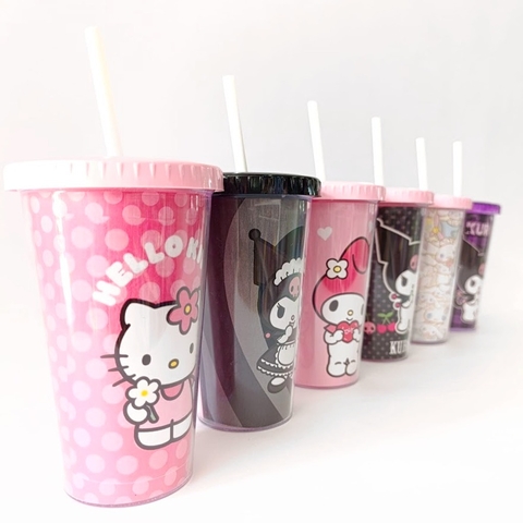 Vasos acrilico Sanrio