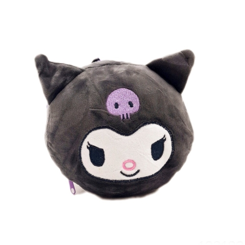 Cuello de viaje con antifaz Kuromi