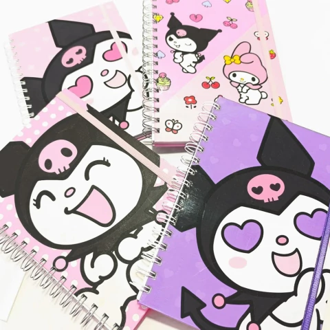 Cuaderno Kuromi espiralado - comprar online