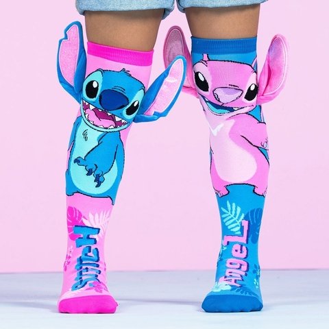 Medias locas Stitch y Angel/medias 3D/bucaneras stitch - comprar online
