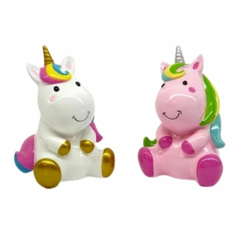 Unicornio de ceramica decorativo