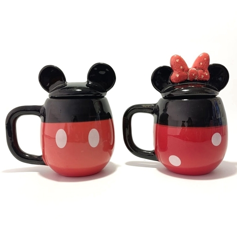 Tazas 3D de ceramica Mickey/Minnie