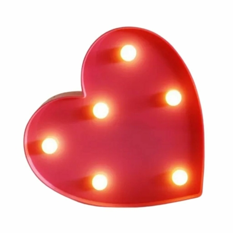 Lampara LED Corazon