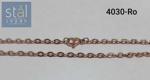 4030-RO CADENA DORADO ROSE
