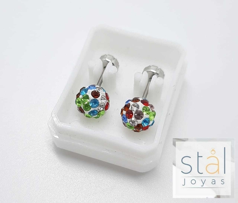 3322-25 ABRIDORES BOLA DE FUEGO 6MM MULTICOLOR 1