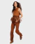 Top Flecos Gamuza Camel en internet