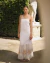 Vestido Bali Tiger Palms White - comprar online