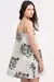 Vestido Corto Mosaico Light Cream - Las Sureñas