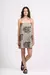 Vestido Corto Mosaico Gold en internet