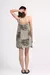 Vestido Corto Mosaico Gold - tienda online