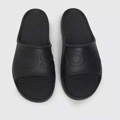 Chinelo Slide Hugo Boss All Black - comprar online